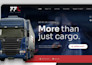 build webflow logistic transport website webflow parcel courier delivery website